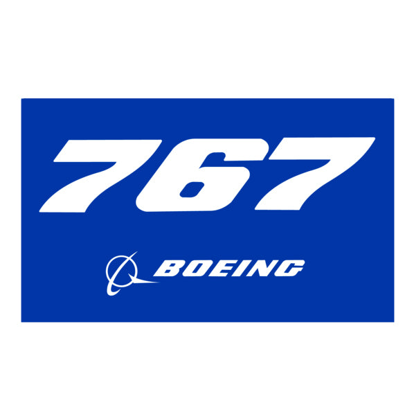 Sticker Boeing classic style Boeing 767