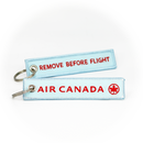Keyring Air Canada / Remove Before Flight (blue)