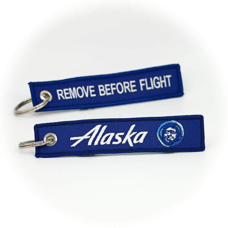 Keyring Alaska Airlines / Remove Before Flight
