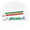 Keyring Alitalia / Remove Before Flight (Italian Flag Style)