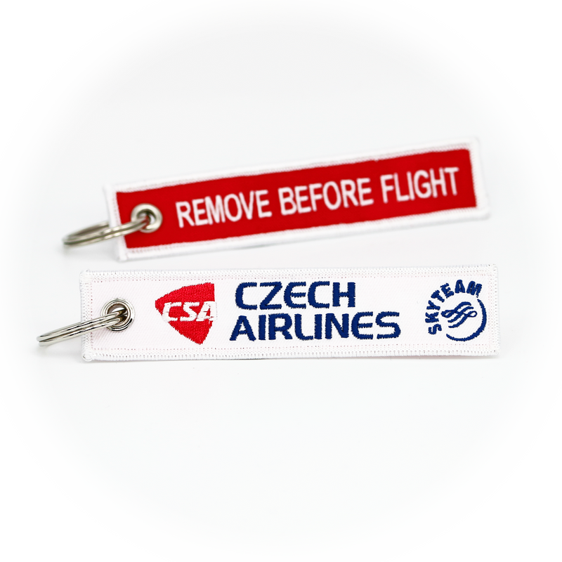 Keyring Czech Airlines / Remove Before Flight