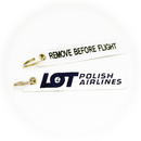Keyring LOT Polish Airlines / Remove Before Flight