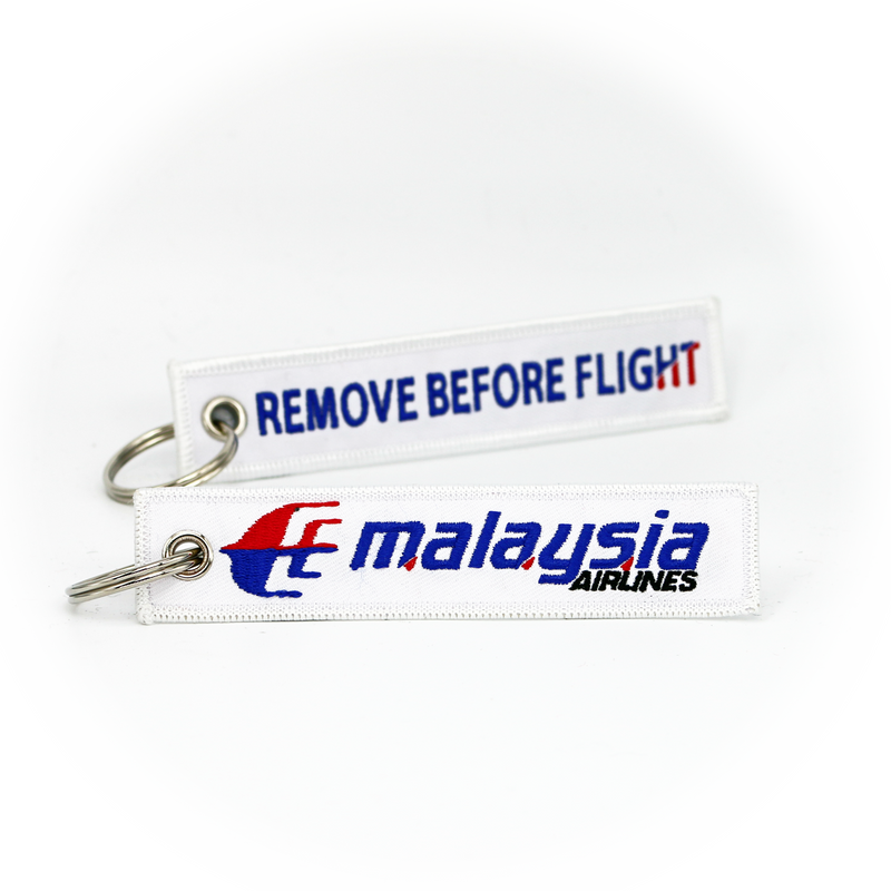 Keyring Malaysia Airlines / Remove Before Flight