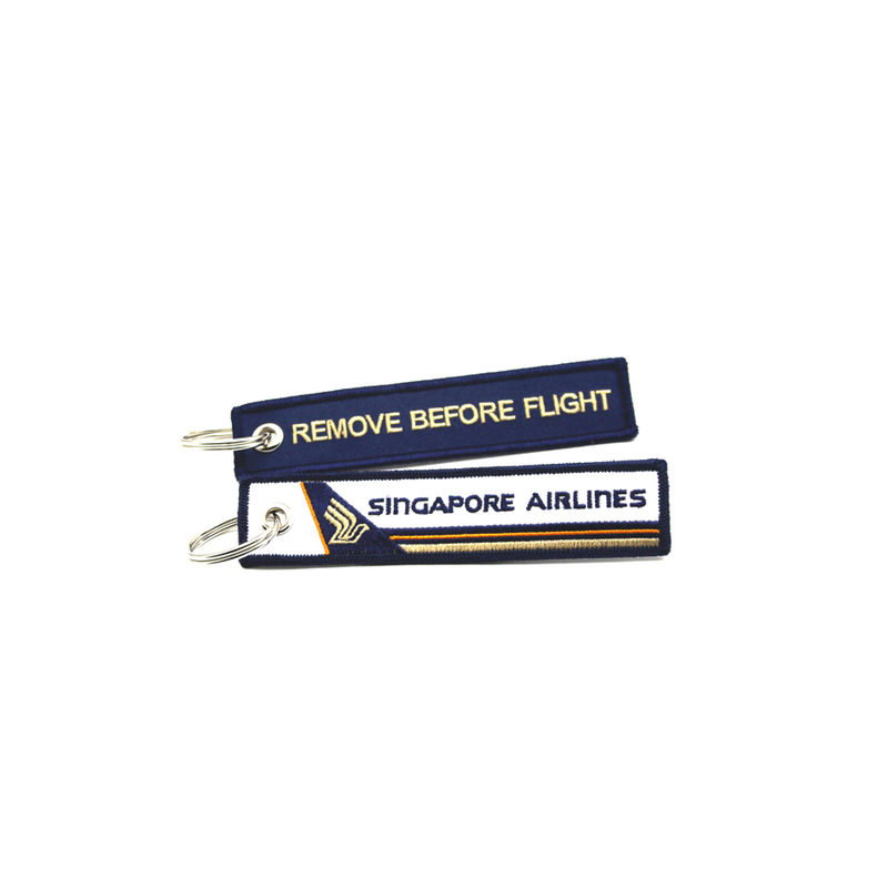 Keyring Singapore Airlines / Remove Before Flight (blue)