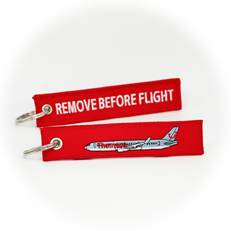 Keyring Thomson Airways / Remove Before Flight