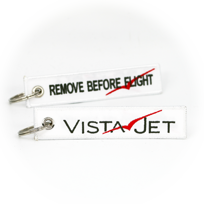 Keyring Vistajet / Remove Before Flight