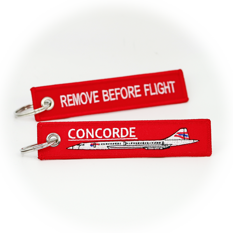 Keyring Concorde British Airways / Remove Before Flight