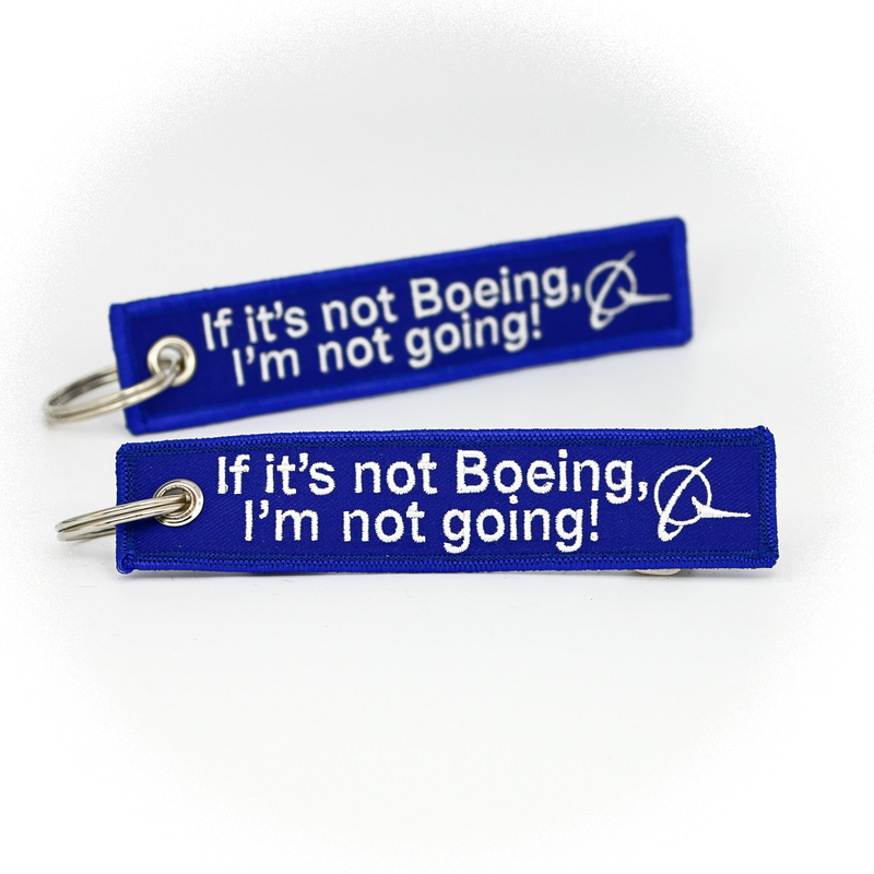 Keyring Boeing "If it's not Boeing, I'm not going"