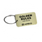 Airbus Golden Rules metal plate keyring (gold version)