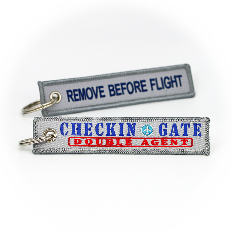 Keyring Check-In Gate "Double Agent" / Remove Before Flight