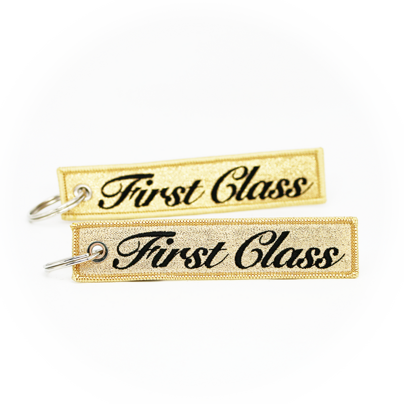Keyring First Class (gold)