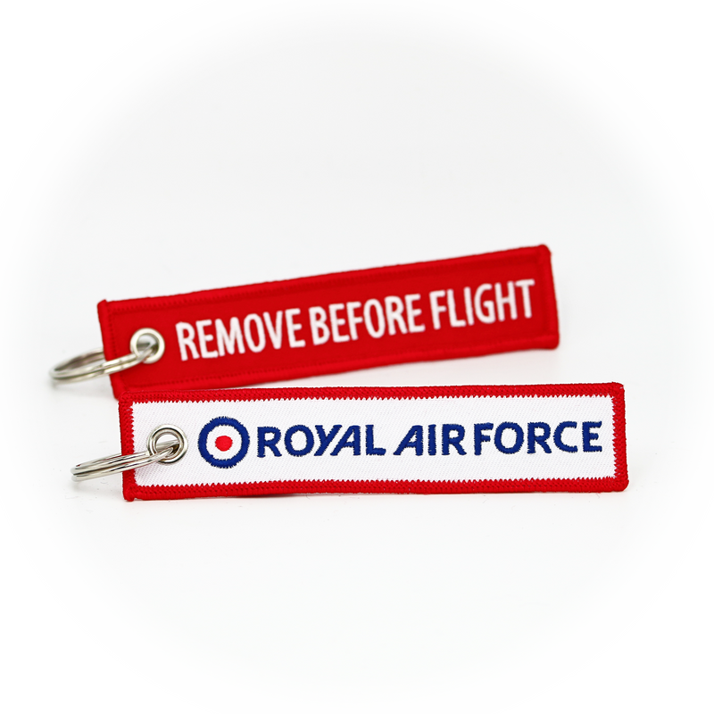 Keyring RAF Royal Air Force / Remove Before Flight