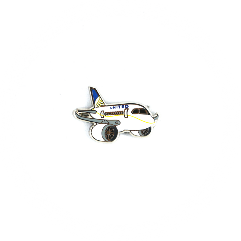 Pin Boeing 787 Dreamliner United Airlines "chubby plane"