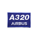 Patch Airbus A320 blue/rectangle