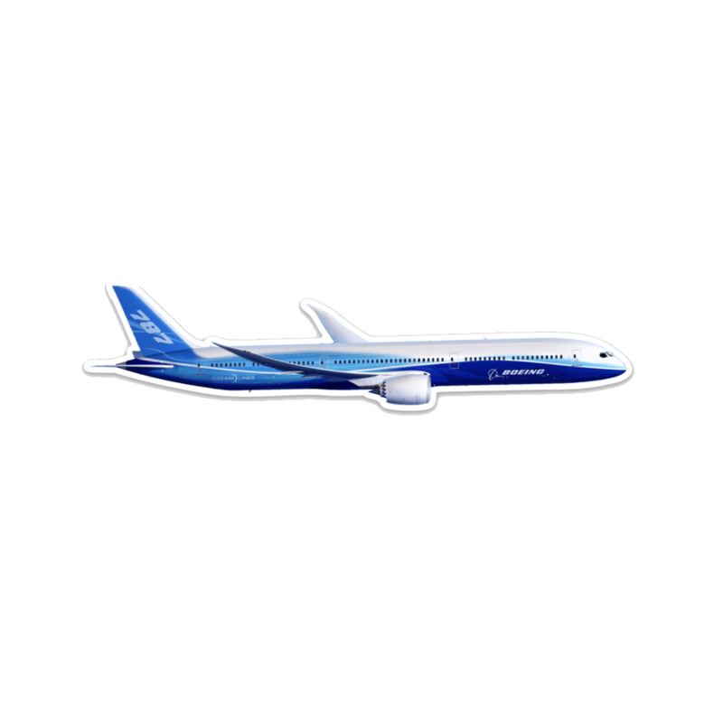 Sticker Boeing 787 Dreamliner (airplane)