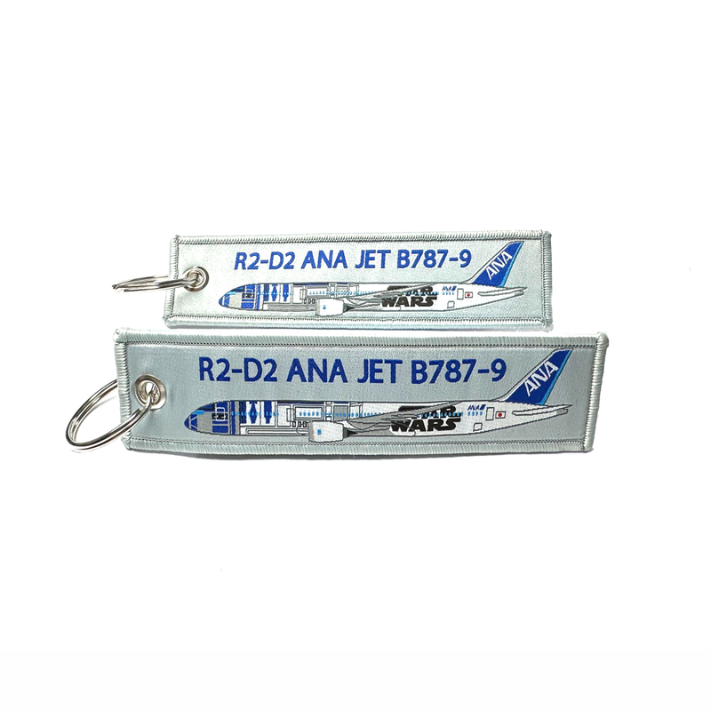 Keyring ANA Airways All Nippon Airways STAR WARS ANA JET R2-D2 B787-9