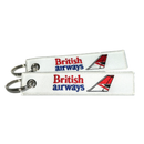 Keyring British Airways (Vintage White - Speedbird Tail)