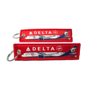 Keyring DELTA AIR LINES 100 YEARS centennial anniversary Airbus A350 special livery