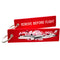 Keyring JAL Japan Air Lines Airbus 350 Cherry Blossom A350-900