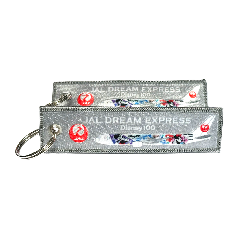 Keyring JAL Japan Air Lines - DREAM EXPRESS DISNEY 100 - Boeing 767-300 ER