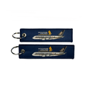 Keyring Singapore Airlines Airbus A380 tag