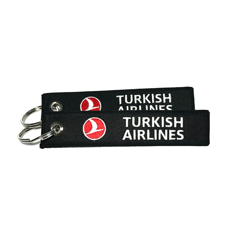 Keyring Turkish Airlines (black style)