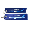 Keyring Boeing 787 (blue)