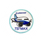 Patch Boeing 737 MAX Chubby Plane (round) / 3 inch version