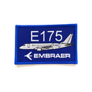 Patch Embraer E175 E-175 blue/rectangle