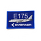 Patch Embraer E175 E-175 blue/rectangle