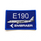 Patch Embraer E190 E-190 blue/rectangle