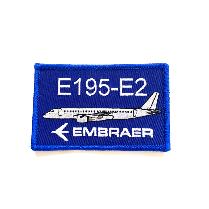 Patch Embraer E195-E2 E-195 E2 blue/rectangle