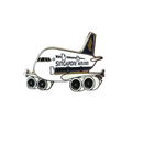 Pin Chubby Singapore Airlines Airbus A380 "chubby plane" / "pudgy plane"