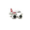 Pin Chubby Plane SWISS International Air Lines Boeing 777-300ER "chubby plane"