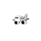 Pin Boeing 787-8 Tsurumaru JAL Japan Air Lines "chubby plane" / "pudgy plane" B787 Dreamliner