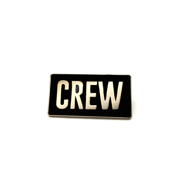 Pin CREW (black / gold) for Flight Crew or Cabin Crew