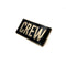 Pin CREW (black / gold) for Flight Crew or Cabin Crew
