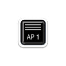 Airbus A320 FCU AUTOPILOT BUTTON AP1 Pushbutton A/P