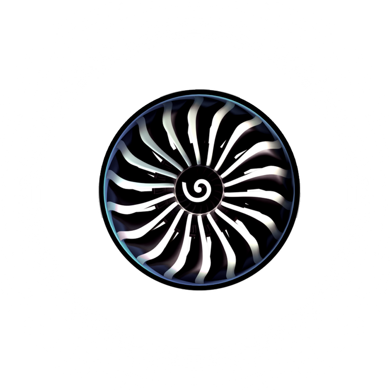 Sticker CFM LEAP Engine Fan 1st Stage