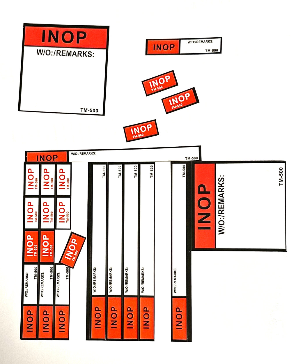 AIRBUS INOP Sticker sheet – Gone Flying Store