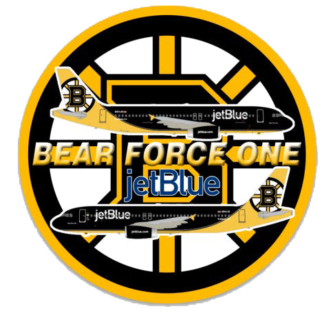 Sticker JetBlue Bear Force One