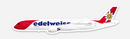 Edelweiss Air Die-Cut Sticker Airbus A350-900