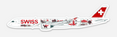 SWISS International Air Lines Airbus A350-900 Wanderlust HB-IFA Sticker (die-cut)