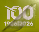 Transfer Sticker Lufthansa 100 Years Logo (sticker with no background)