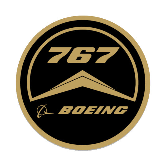 Sticker Boeing vintage style Boeing 767