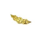 Wing Pin Airbus A320 Gold