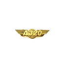Wing Pin Airbus A320 Gold
