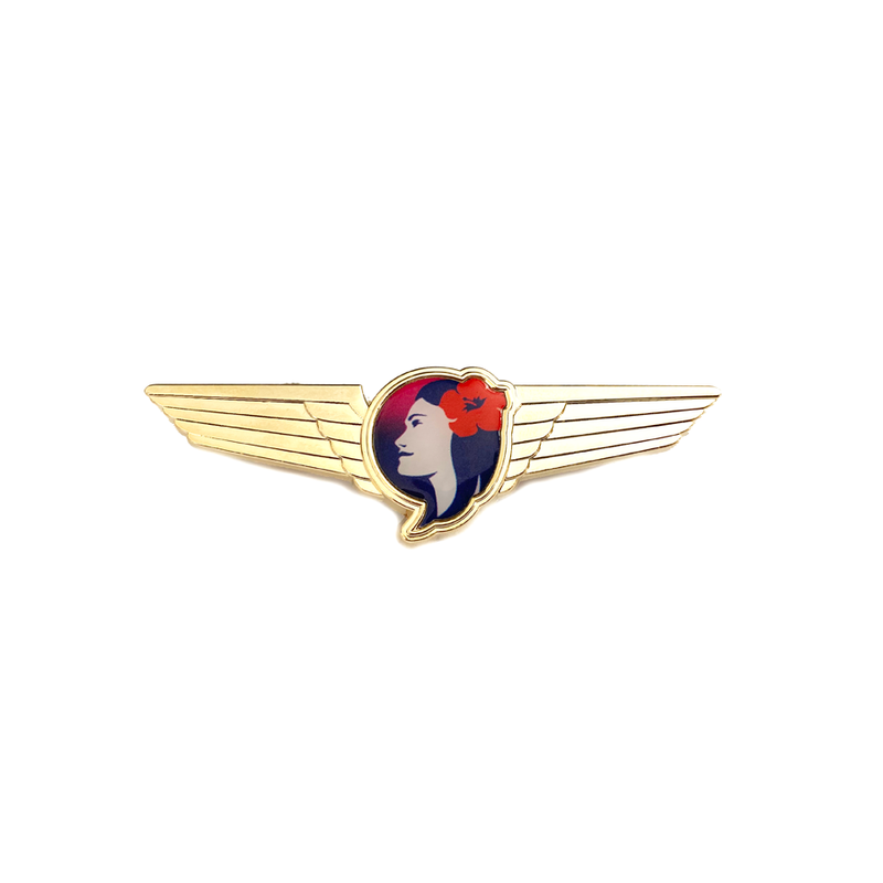 Wing Pin Hawaiian Airlines (3 inch version)