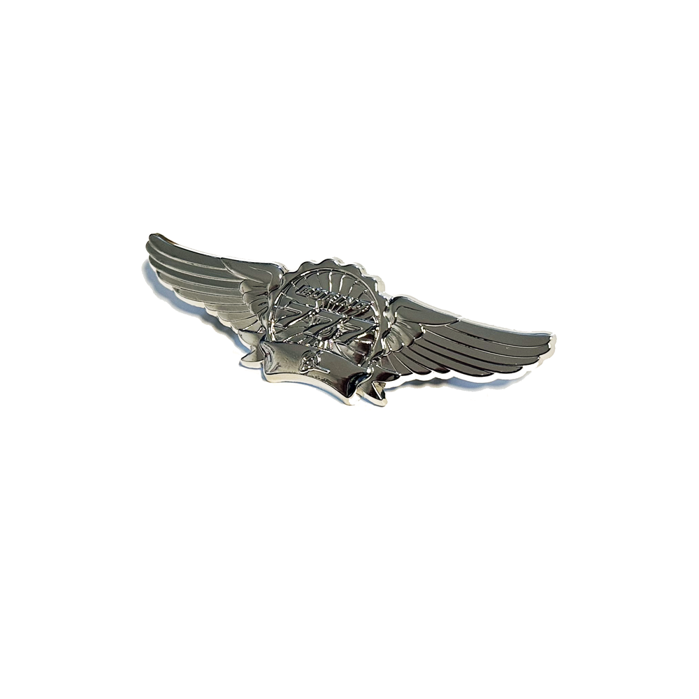 Wing Pin Boeing 777 silver (3 inch version) Pilot Wings B777-300ER ...