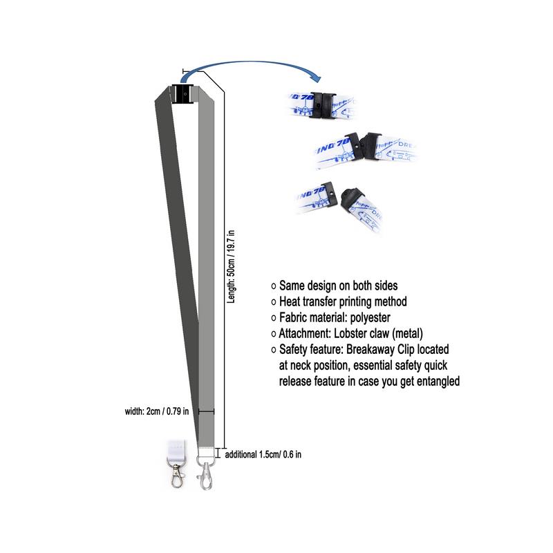 Lanyard Aircraft Engineer 4 Bars